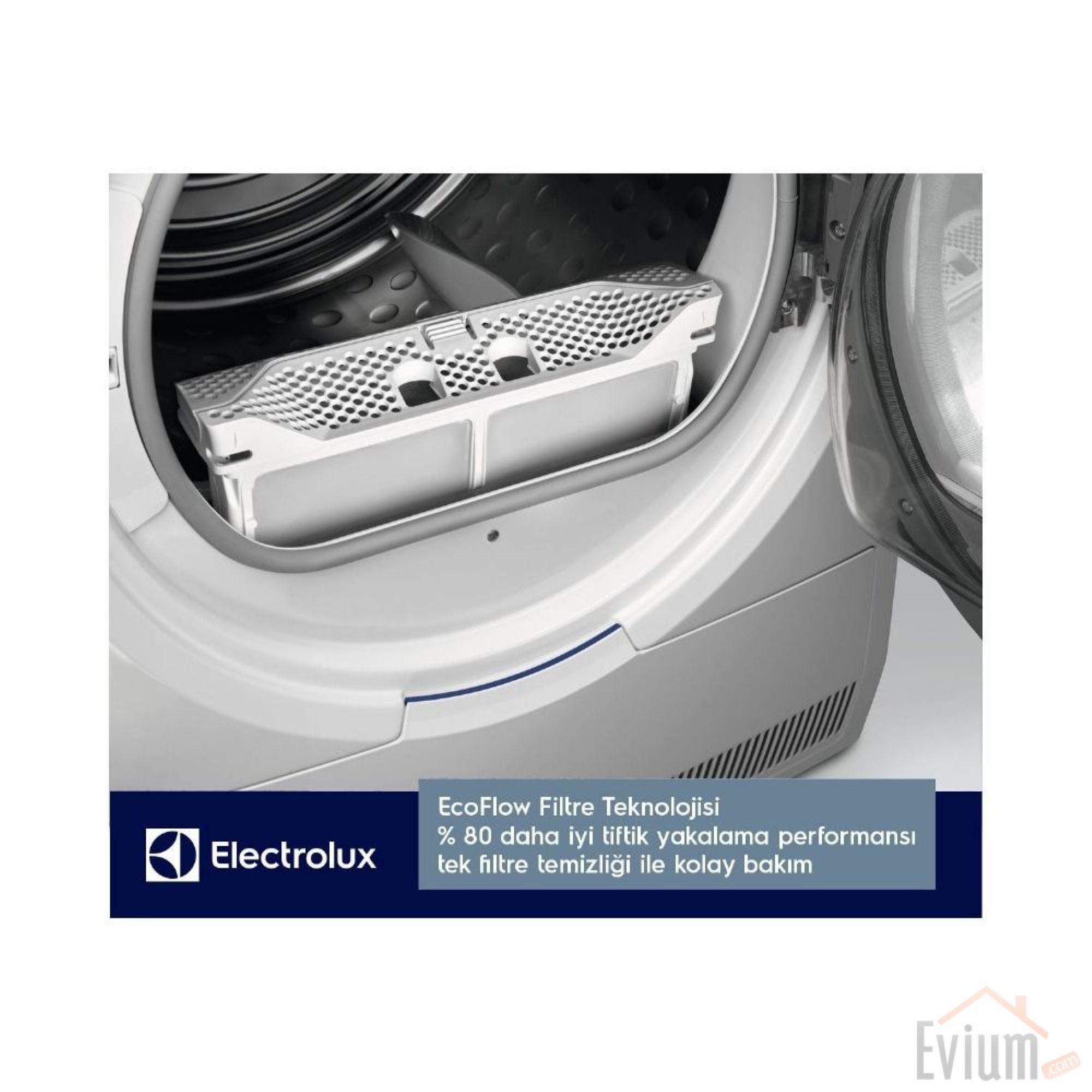 Electrolux EW8H3966IB PerfectCare 800 9 Kg Isı Pompalı Kurutma Makinesi ...